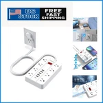 Comprehensive 5FT Surge Protector Power Strip - 8 Outlets & 6 Usb Ports Included. Fixed Price $47.99.