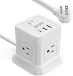 Beva Power Strip With Usb - 5FT Long Extension Cord Desktop Charging Station,.... Fixed Price $25.99.