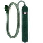 Philips Accessories 6 Outlet Power Strip, Designer Braided Cord, Ft. Fixed Price $13.99.