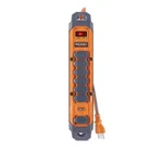 RIDGID8 Ft. Cord 6-OUTLET, 2.4 Amp Usb-a, 15-WATT Usb-c, 2100J Surge Protector. Fixed Price $20.99.