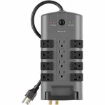 Belkin 12-OUTLET Pivot-plug Surge Protector 4320J 8FT Cord. Fixed Price $303.10.