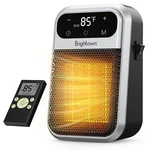 800W Plug In Heater With Remote Outlet Space Touch Led Display Small. Fixed Price $33.62.