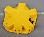 D5 Yellow Block Style Electrical Adapter Plug Type Outlets Power Zon. Fixed Price $7.00.