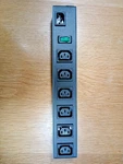 Hammond C13 Socket Power Strip 1581H6 230VAC 10 Amps. Fixed Price $35.00.