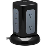 Tripp Lite Surge Protector 6-OUTLET 3X Usb-a 1X Black TLP606UCTOWER. Fixed Price $86.97.