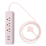Globe Electric - 78257 Designer Series Power Strip, Rose 3 Outlet,. Fixed Price $26.05.