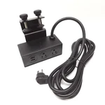 Qvs P2P2U-10 Power / Data Outlet 2X Receptacle 125V 15A, Black. Fixed Price $55.45.
