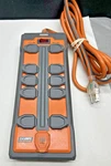 Ridgid 10-OUTLET Surge Protector With Usb Ports And Grounded. Fixed Price $35.98.