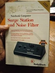 Radioshack Notebook Computer Surge Station And Noise Filter Network/ac/phone. Fixed Price $15.00.
