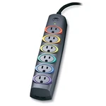 Kensington 62146B 6-OUTLET Surge Protector 670J Black. Fixed Price $43.75.