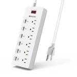 Hitrends Surge Protector Power Strip 6 Outlets With Usb Charging Ports. Fixed Price $95.99.