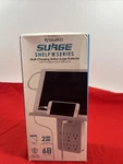 Aduro Multi-charging Station Surge Protector W/6 Oulets & 2 Usb Ports Shelf. Fixed Price $17.95.