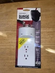 Fiskars Power Sentry Wall Plate Surge Protector 450 Joules For Small Appliances. Fixed Price $7.99.