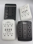 Home Office Surge Protector Lot - Wall Taps With Usb Ports 4 Units. Fixed Price $36.00.