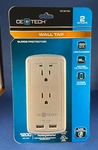 Ce Tech Surge Protector 2 Outlet Wall Tap With Usb Ports & Phone Cradle. Fixed Price $6.49.
