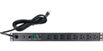 Professional Power Strip W/h Overload Alarm + Buzzer Current Meter Panel. Fixed Price $98.00.