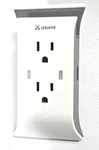 Atomi Visual Usb Wall Plate Charger & Power Outlet #AT797. Fixed Price $16.00.