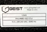 Geist 12949 8 Outlet Basic Pdu 16 Amp Power Strip. Fixed Price $25.00.