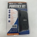 Tripp Lite 4 Outlet 720 Joules Wallmount Direct Plug In Surge Protector - Black. Fixed Price $24.99.