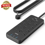 Protector Contra Sobretensiones Para Regleta Interruptores Individuales New. Fixed Price $45.96.