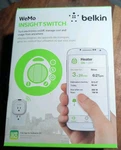 Nib New Sealed Belkin Wemo Switch Smart Wi-fi Home Remote Power Plug F7C029FC. Fixed Price $24.97.