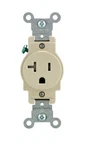 Leviton Amps 125 Single Ivory Outlet 5-20R T5020-0IS. Fixed Price $8.95.
