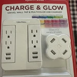 Cyberpower Charge& Swivel Wall Tap Multicolor Usb Charger Variety. Fixed Price $34.97.