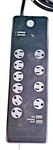 Surge Protector 10-OUTLET Usb Ports 4FT Cord 15A 120VAC 60HZ PS-109F-2A. Fixed Price $16.99.