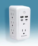 Aduro Surge Glow Multi Charging Station SRG-70-4USB-08 White. Fixed Price $29.74.