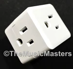 Grounded Ul Listed 3 Outlet Wall Plug Power Splitter Cube Tap Electric Adapter. Fixed Price $10.49.