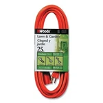 Outdoor Round Vinyl Extension Cord, 25 Ft L, Orange Woods Wire 78693002670. Fixed Price $36.12.