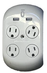 360 Electrical Revolve 3.4 Surge Protector With Revolving & 2 Usb Ports. Fixed Price $6.82.