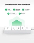 Orico Surge Protector Power Strip With 6 Outlets And 5 Usb Charging Ports. Fixed Price $24.95.