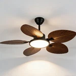 Led 52" Tropical Ceiling Fan Light Palm Leaf Blade Patio Living Room With Remote. Fixed Price $163.65.