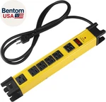 Heavy Duty Power Strip Surge Protector With 15A, 6 Plug Industrial Workshop. Fixed Price $34.86.