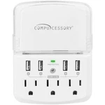 Compucessory Wall Charger Surge Protector 25667. Fixed Price $139.10.