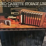 Hml Corp. 2091-10 Video Cassette Storage Library Black Holds Vhs/beta/vc 2000. Fixed Price $59.99.