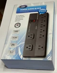 Surgexpert Power Block 1080 Joules 25FT Cord (112 0178) *new*. Fixed Price $39.99.
