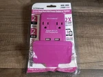 *new* Xtreme Cables 2 Outlet Surge Wall Tap With Dual Port Usb Holder. Fixed Price $16.99.