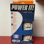 Tripp Lite 3-OUTLET 6FT 15A Power Strip (TLM306NC) W/illuminated On/off New!. Fixed Price $23.00.