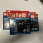 5 Pack :tripp-lite The Traveler Notebook Portable Surge Protector Wall 2-OUTLET. Fixed Price $27.50.