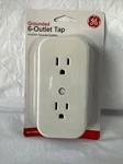 Ge Grounded Adapter Spaced Six 6 Outlet Tap Converter Wall Electrical Socket New. Fixed Price $11.01.