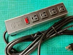 Hammond 1584H4B1 Aluminum Heavy Duty Outlet Power Strip + Switch, 120VAC, 15FT. Fixed Price $25.99.