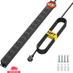 Regleta Crst De 12 Tomas Cable 4,5 M, Protector Contra Sobretensiones. Fixed Price $76.67.