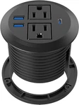 Desktop Power Grommet With 2 Ac Outlets Fast Charging Usb C, Ports. Fixed Price $24.99.