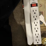 6 Outlet Power Strip Surge Protector AC125V 15A 90J Plug Wall Ul Listed - 3FT. Fixed Price $20.00.