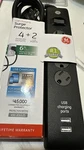 Usb Charging Surge Protector 6 Outlets, 10FT Cord. Fixed Price $16.99.