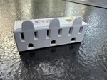 Eaton Cooper Wiring 1147W-BOX Adapter, -pole, 15 A, 125 V, 3 -outlet,. Fixed Price $5.00.