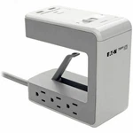 Tripp Lite 8FT Surge Protector Desk Clamp 6-OUTLET 2 Usb-a 1 Usb-c TLP648USBC. Fixed Price $76.14.