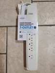 7-OUTLET Surge Protector Uninex Energy Saving Advanced Power Strip Grounded New. Fixed Price $14.99.